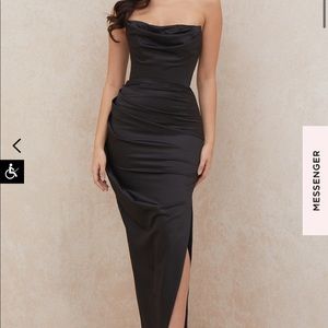 COPY -House of CB Adrienne Maxi Dress in Black